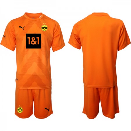 Borussia Dortmund Orange Målmand Børn 2022-23 - Fodboldtrøjer (S/S)